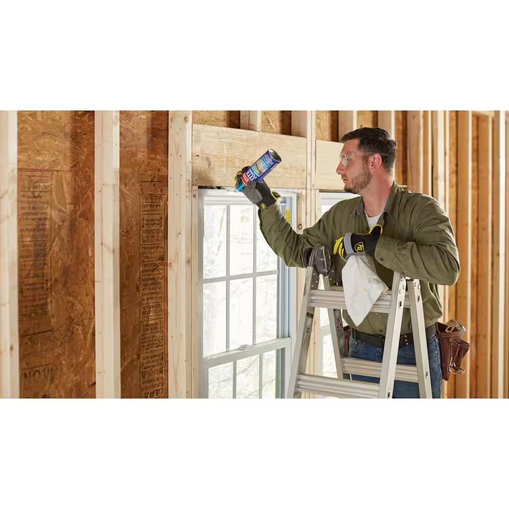 TITE FOAM Windows and Doors Spray Foam, Bright White, 12 Oz. Can, Insulating Spr