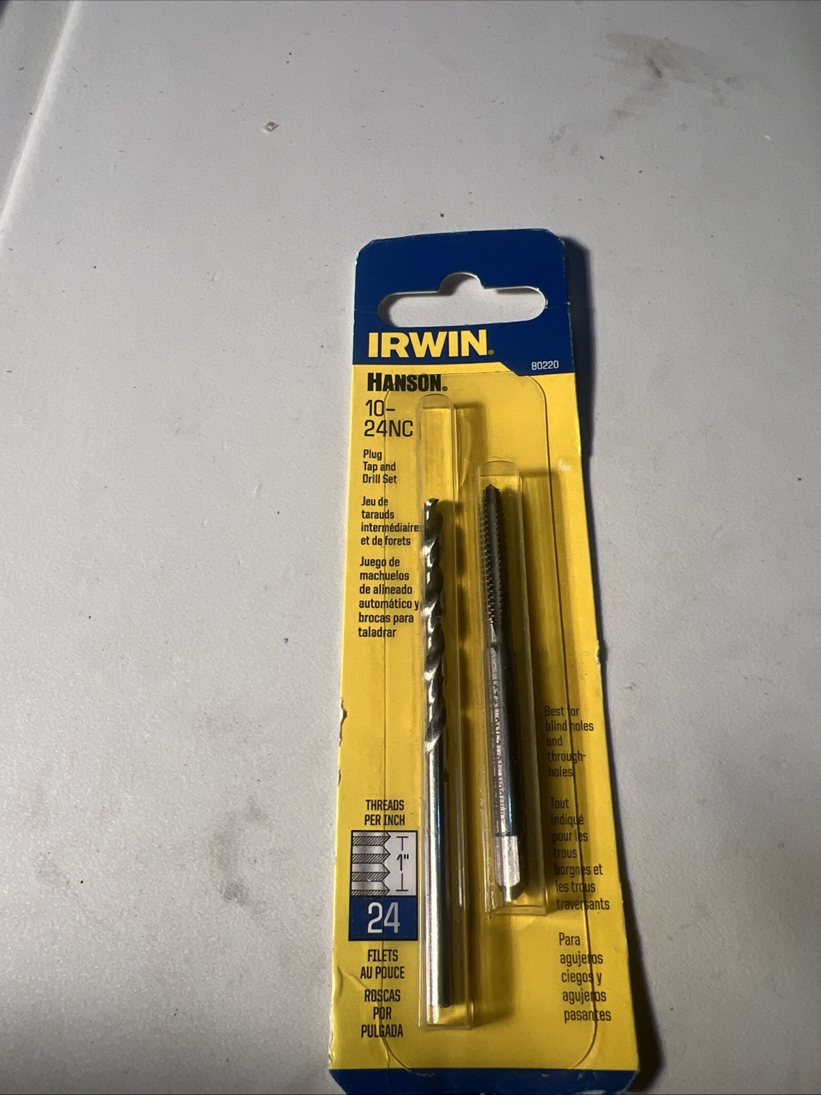 Hanson 80220 Hanson TAP 10-24 AND NO. 25 DRILL