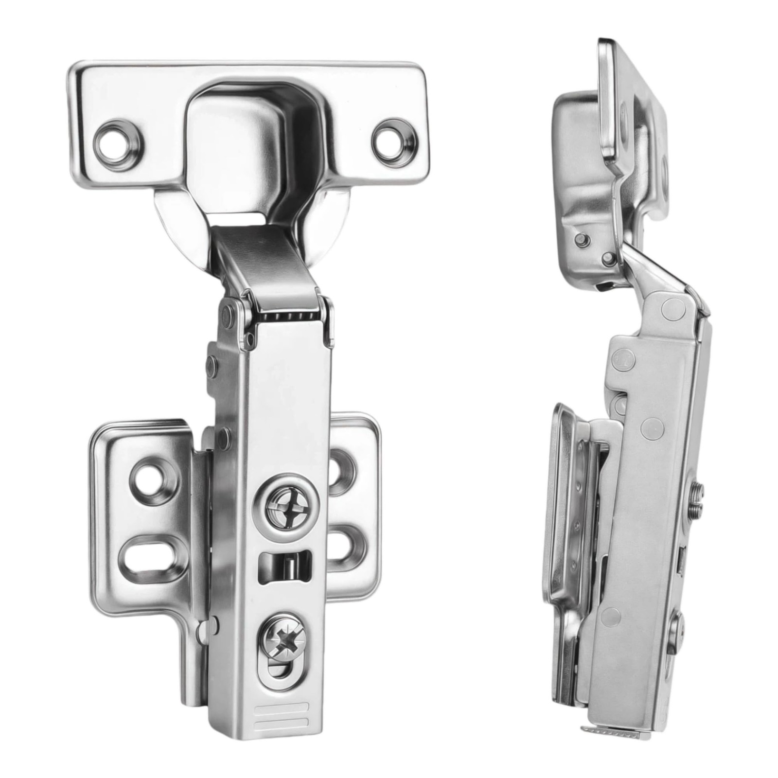 2pcs Professional Grade Full Overlay Soft Close Cabinet Hinges, Frameless Con…