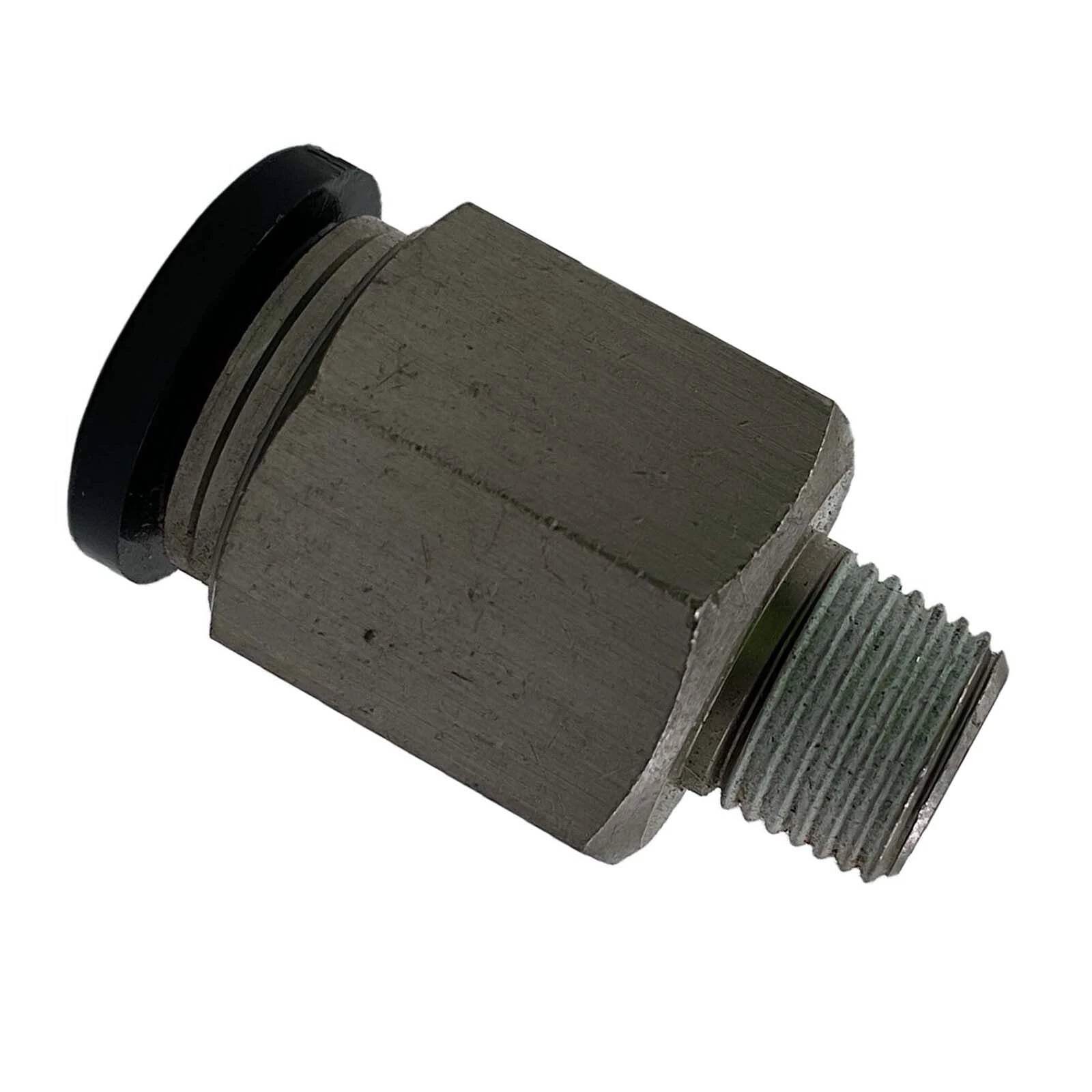 Pisco Pneumatic Fitting Straight Tube Push-In Brass 10mm x 1/8″ Silver PC10-01