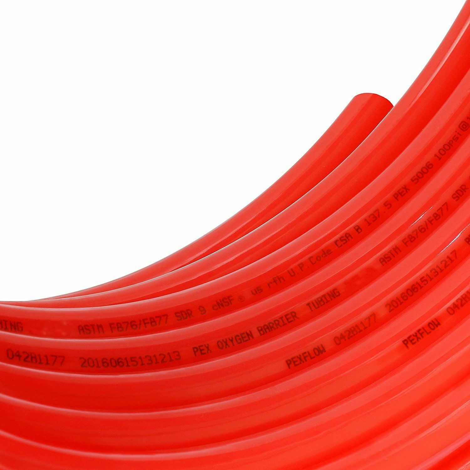 1 in. x 500 ft. Red PEX Tubing Oxygen Barrier for Radiant Heating