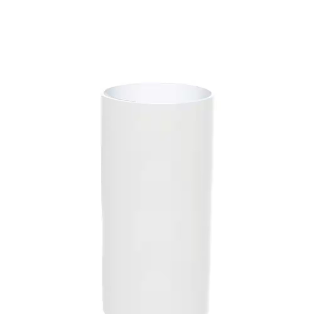 24 In. X 50 Ft. Snow White Aluminum PVC Textured Coated Trim Coil