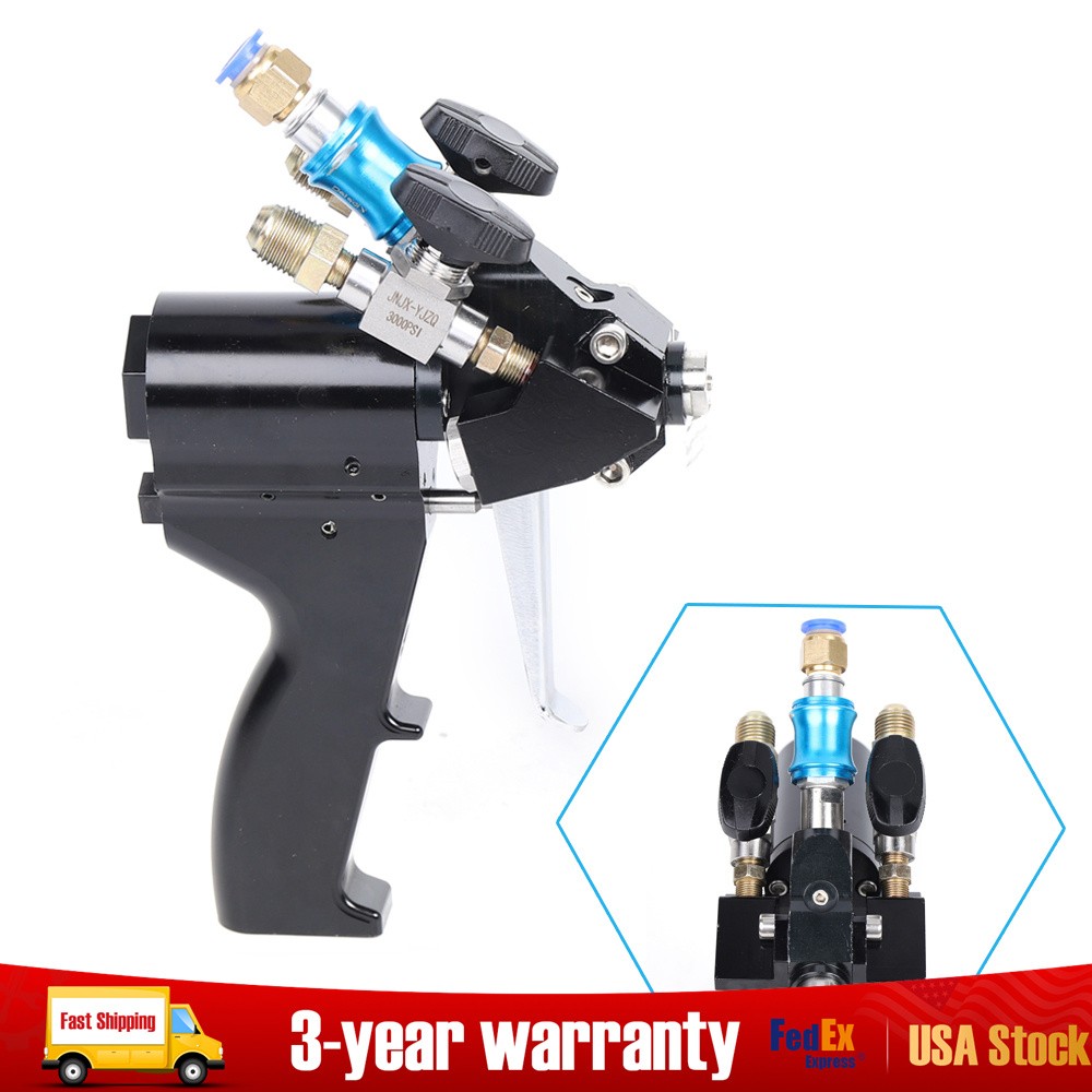 P2 PU Foam Spray Gun Polyurethane Spraygun Polyurea Pouring Air Purge Sprayer