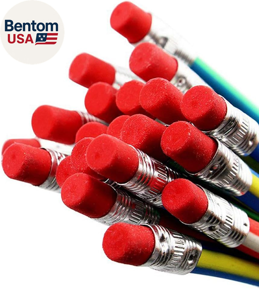 35 PCS Colorful Flexible Soft Bendable Pencil with Eraser, Magic Striped Pencil