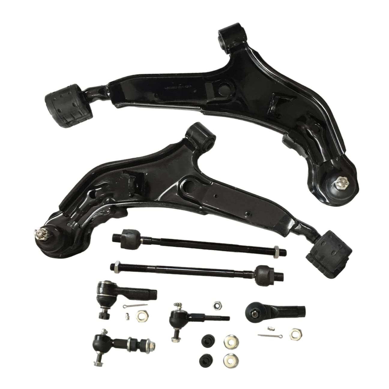 8Pcs Front Control Arms Tie Rod Sway Bar Kit Nissan Maxima I30 1995-1999 520-519