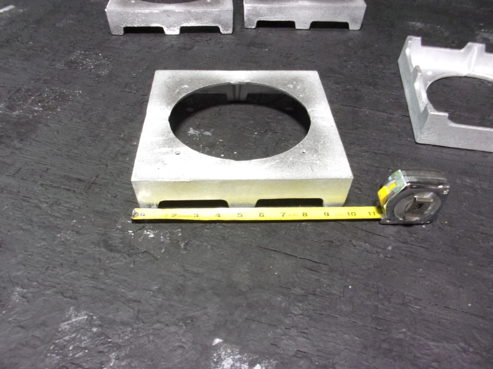 10×10 Post Base Column Base Plinth Heavy Aluminum Contractor Pack of 14