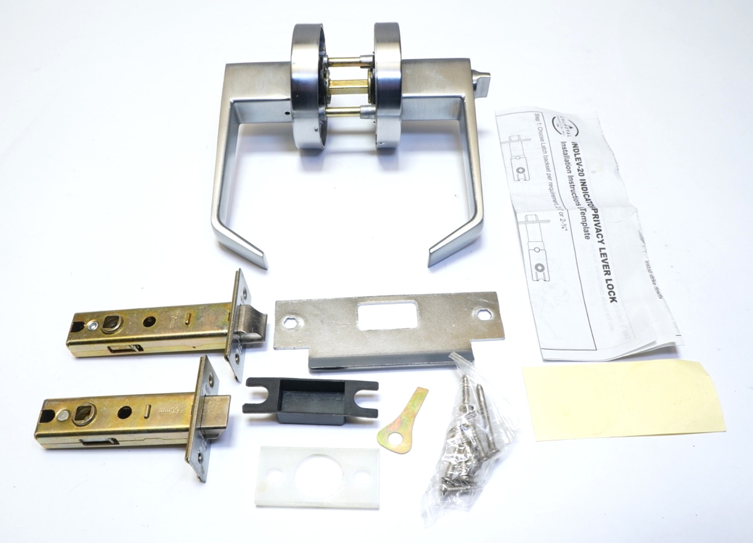 New Cal-Royal INDLEV-20 Commercial Grade Privacy Indicator Lever Lock Ships FREE