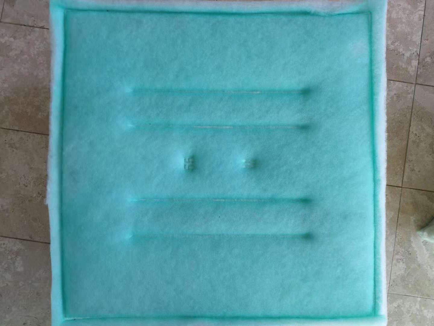 Paint Spray Booth Tacky Intake Filter Pad, Internal Wire 55 Series
