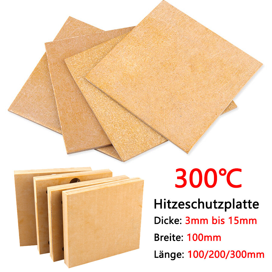 300 ℃ 500 ℃ 800 ℃ 1000 ℃ Mould Heat Protection Plate Thermal Insulation Plates