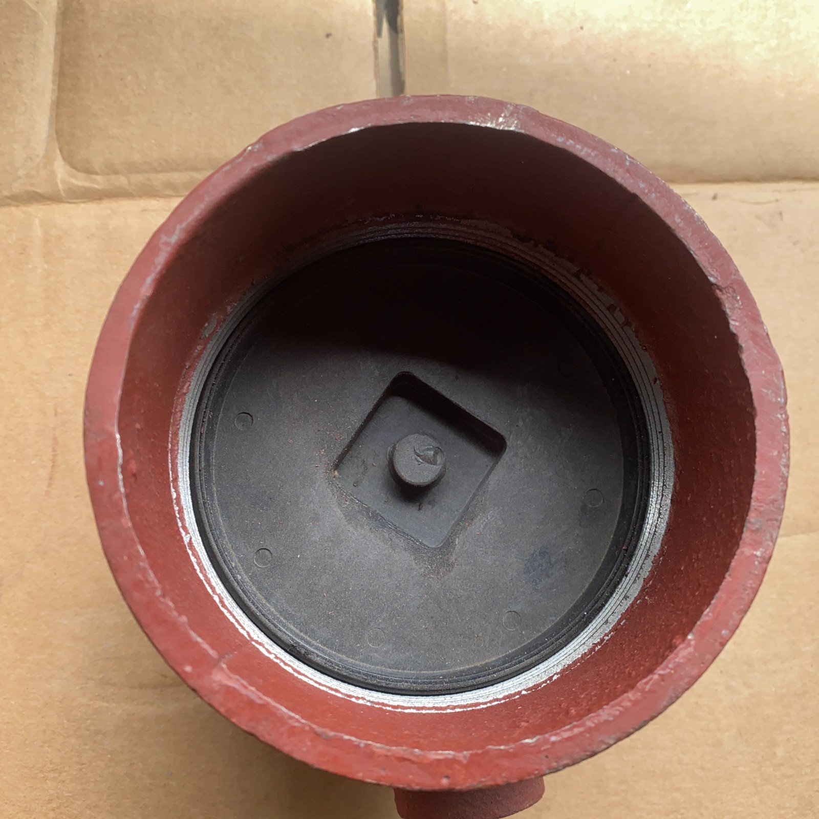 MIFAB C1224-R-1-6 4” No-Hub Cleanout w/ Nickel Bronze Round Cover – New