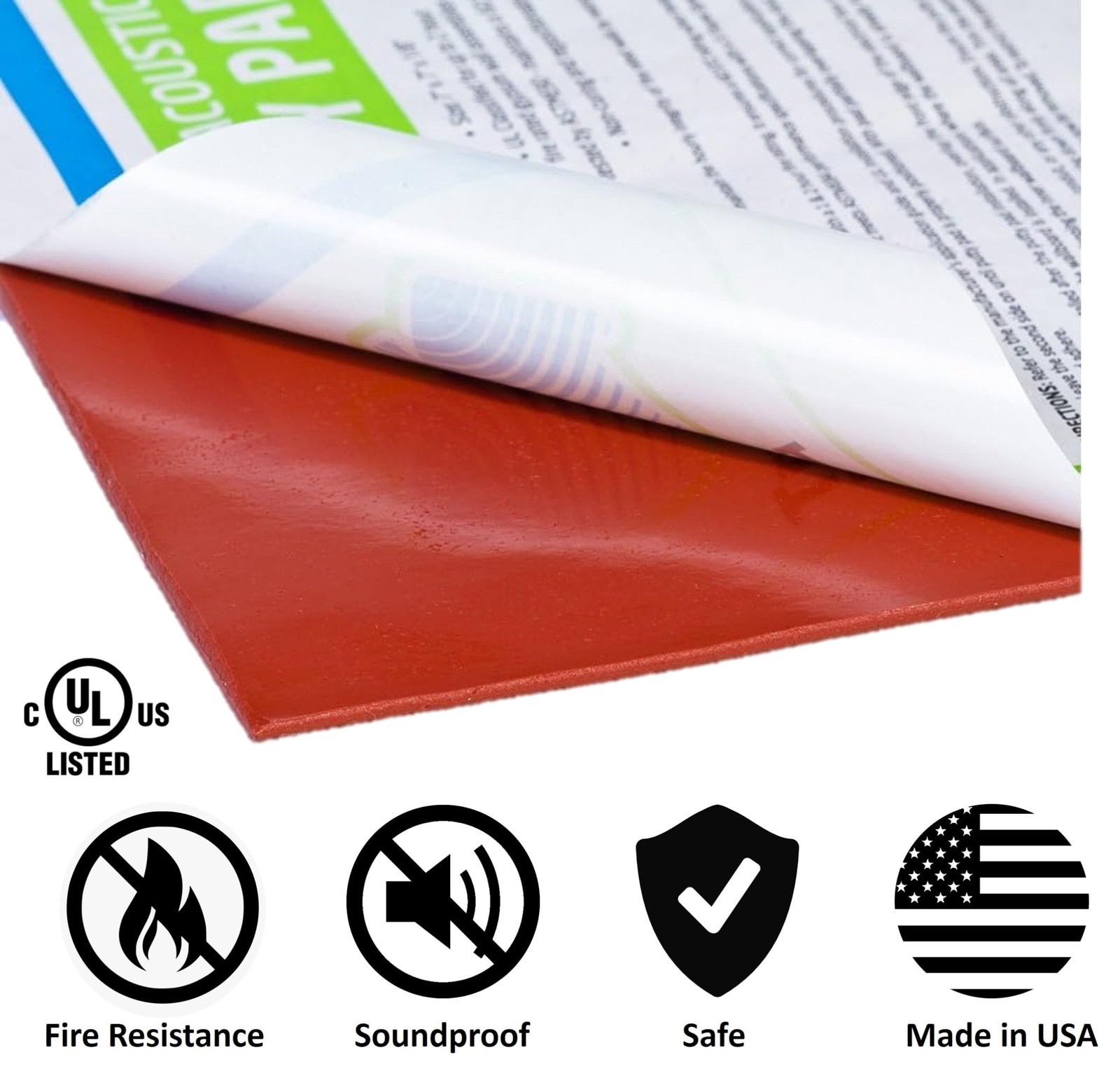 Acoustical Putty Pads – Moldable Soundproofing Pad – Fire Stop for Electrical…