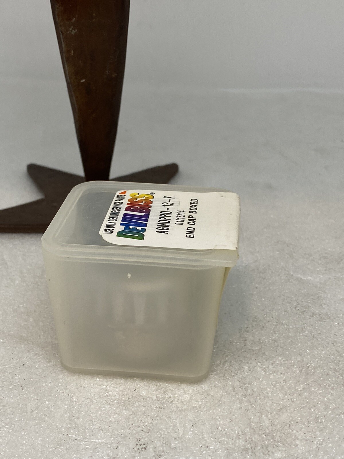 DeVILBISS AGMDPRO-13-K End Cap Boxed for AMGD Pro Automatic Spray Guns NEW OEM