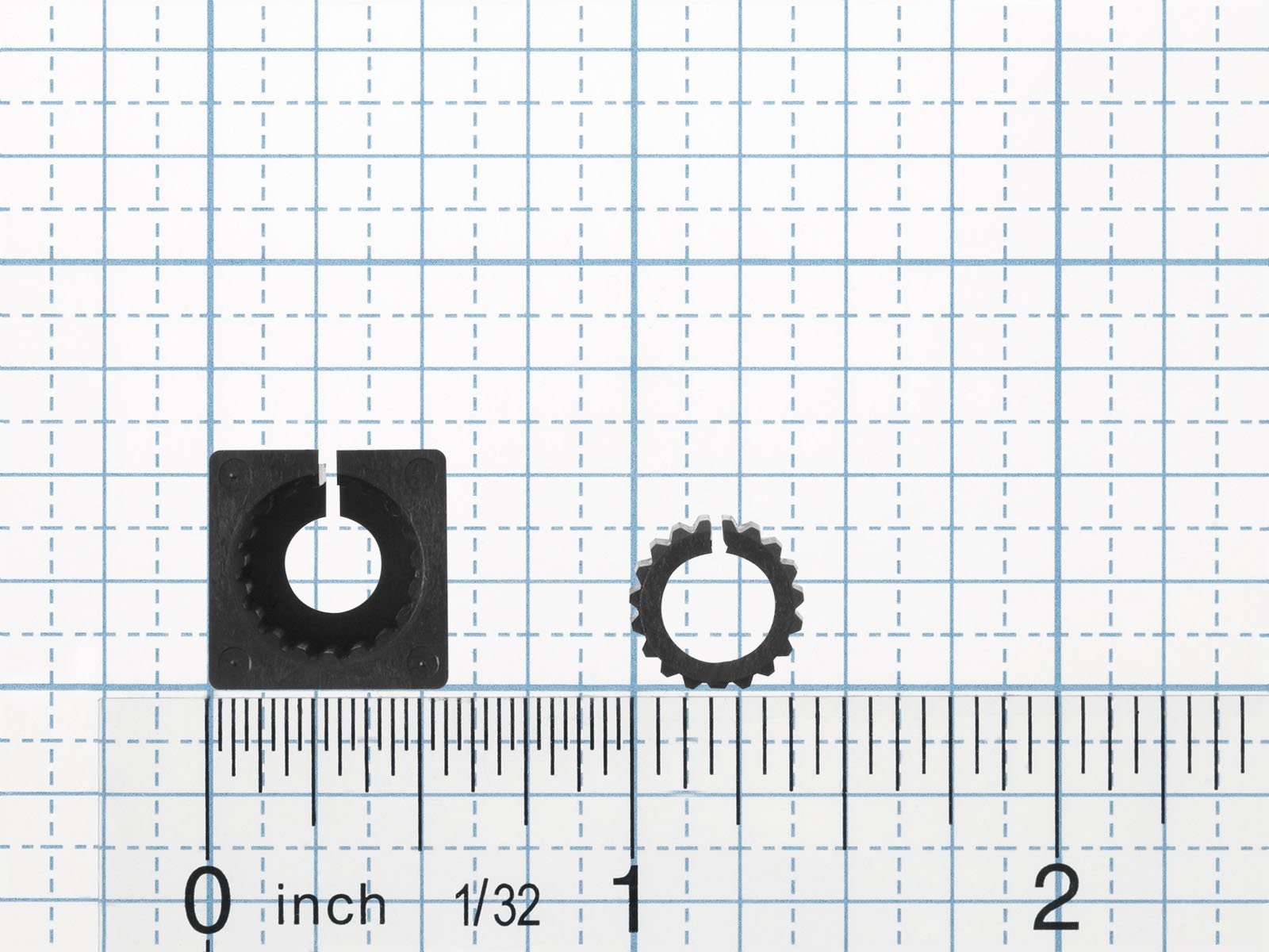 Spline and faucet handle insert kit for use in the installation or repair of…