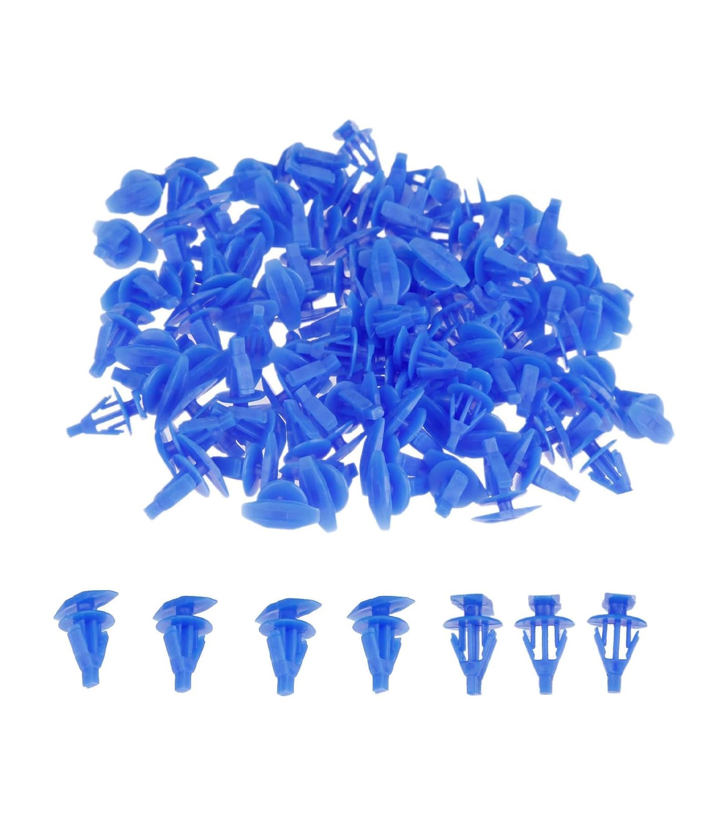 100PCS Universal Weatherstrip Retainer Clips,Auto Window Door Fasteners Replacem