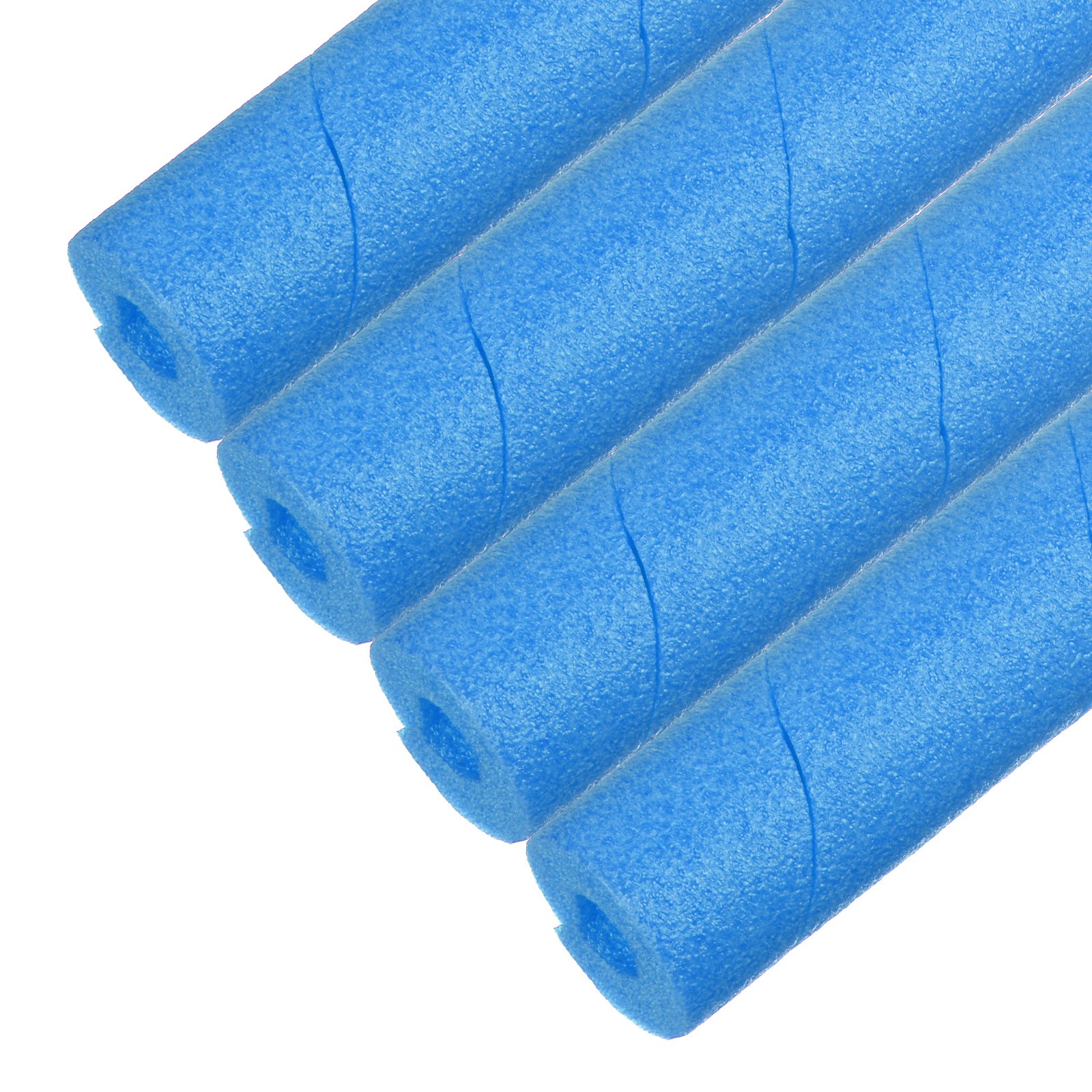 4-Pack Pipe Insulation Foam Tube, 25″ x 2.4″(L x W) Pipe Foam Cover [Blue]