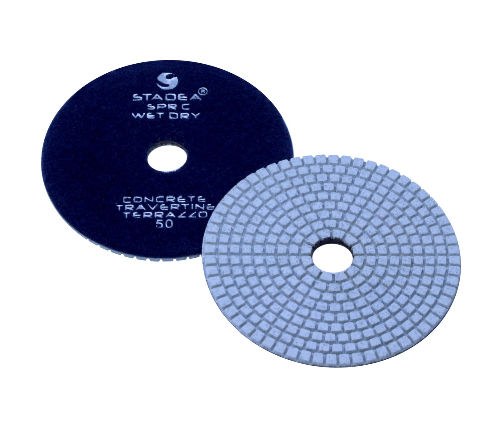PPD122N 7″ Dry Diamond Polishing Pads for Concrete Terrazzo Travertine Marble…