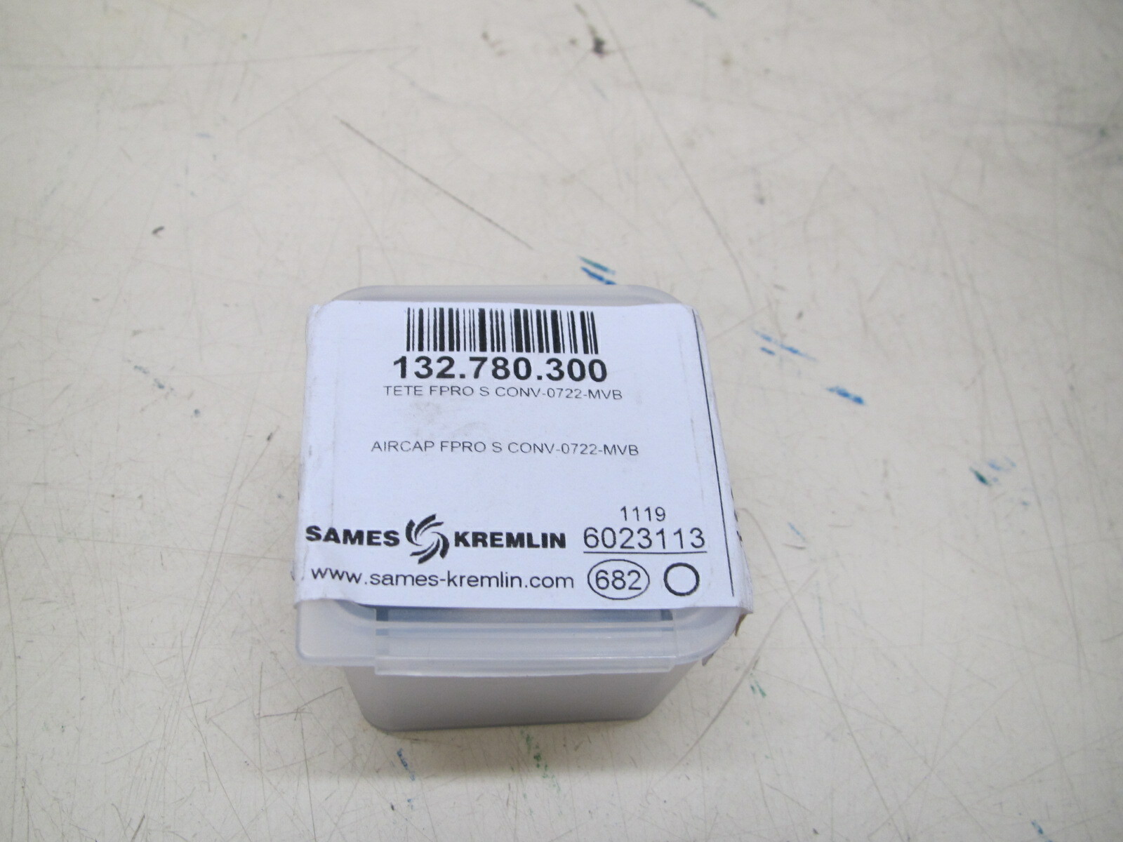 Sames Kremlin 132-780-300 FPro s Aircap Conv-7-22 MVB New Free Shipping