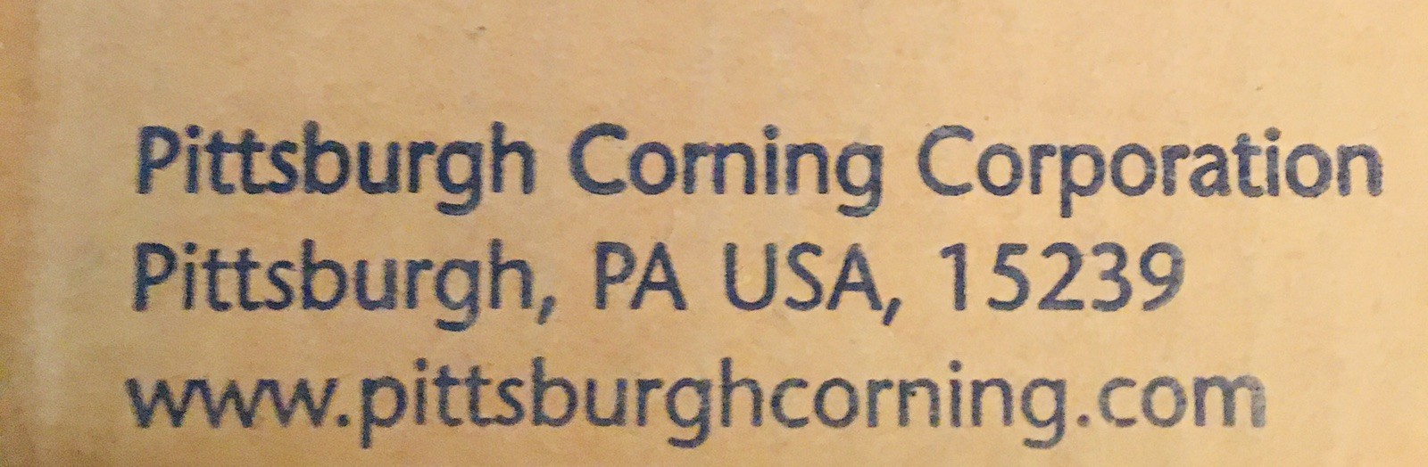 Pittsburgh Corning Decora Glass Block 8X8X4″ RETIRED New Wavy Brick NOS USA
