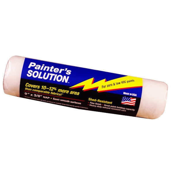 Wooster 48443 9″ Painters Solution Roller Cover, 3/8″ Nap