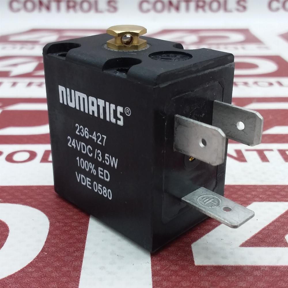 236-427 | Numatics | Valve, 24VDC, 3.5W, 15bar, 3 Blades, No Box