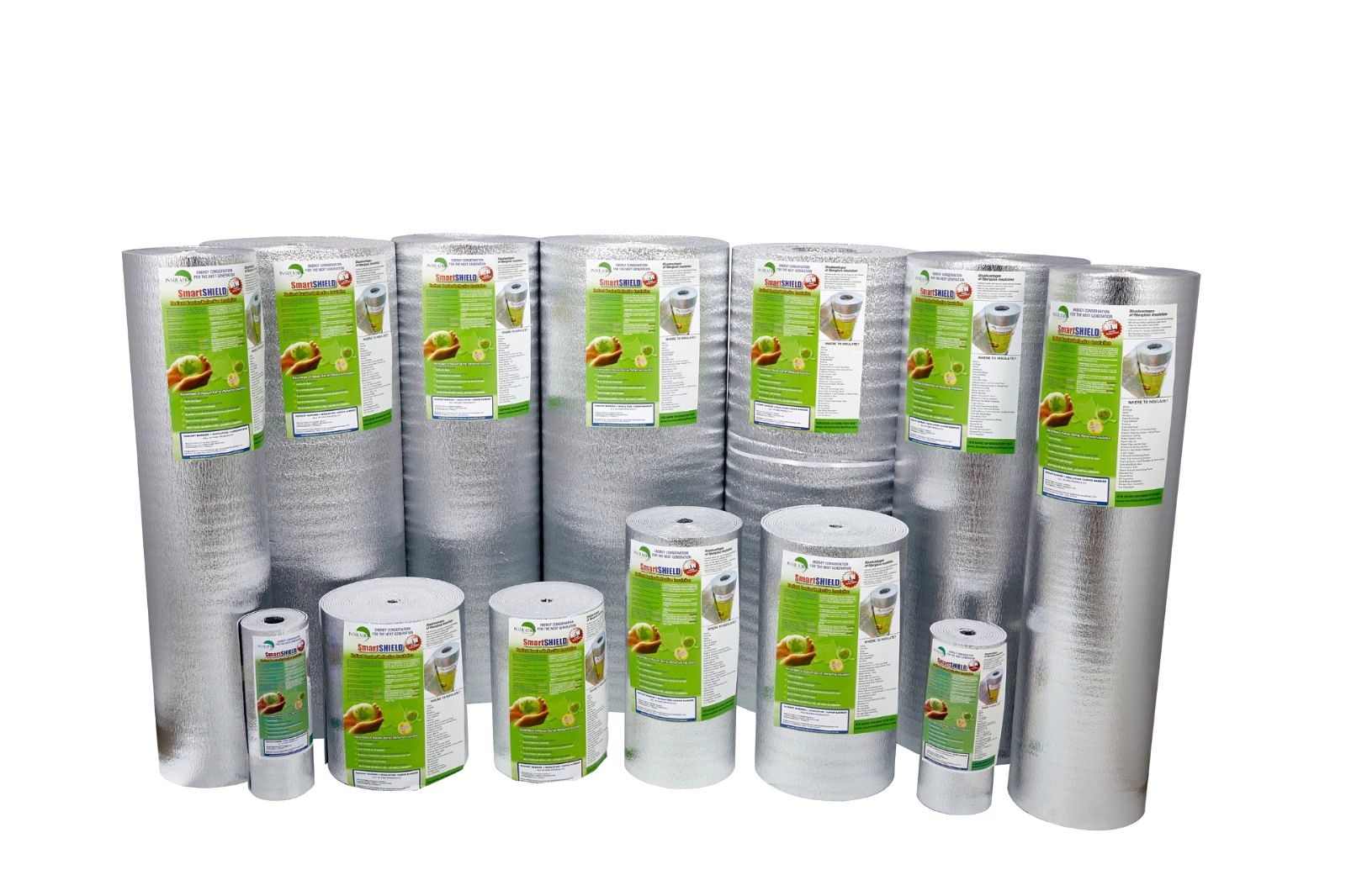 SmartSHIELD -3 Reflective Foam Core Insulation, RADIANT BARRIER 24″ X 100ft roll