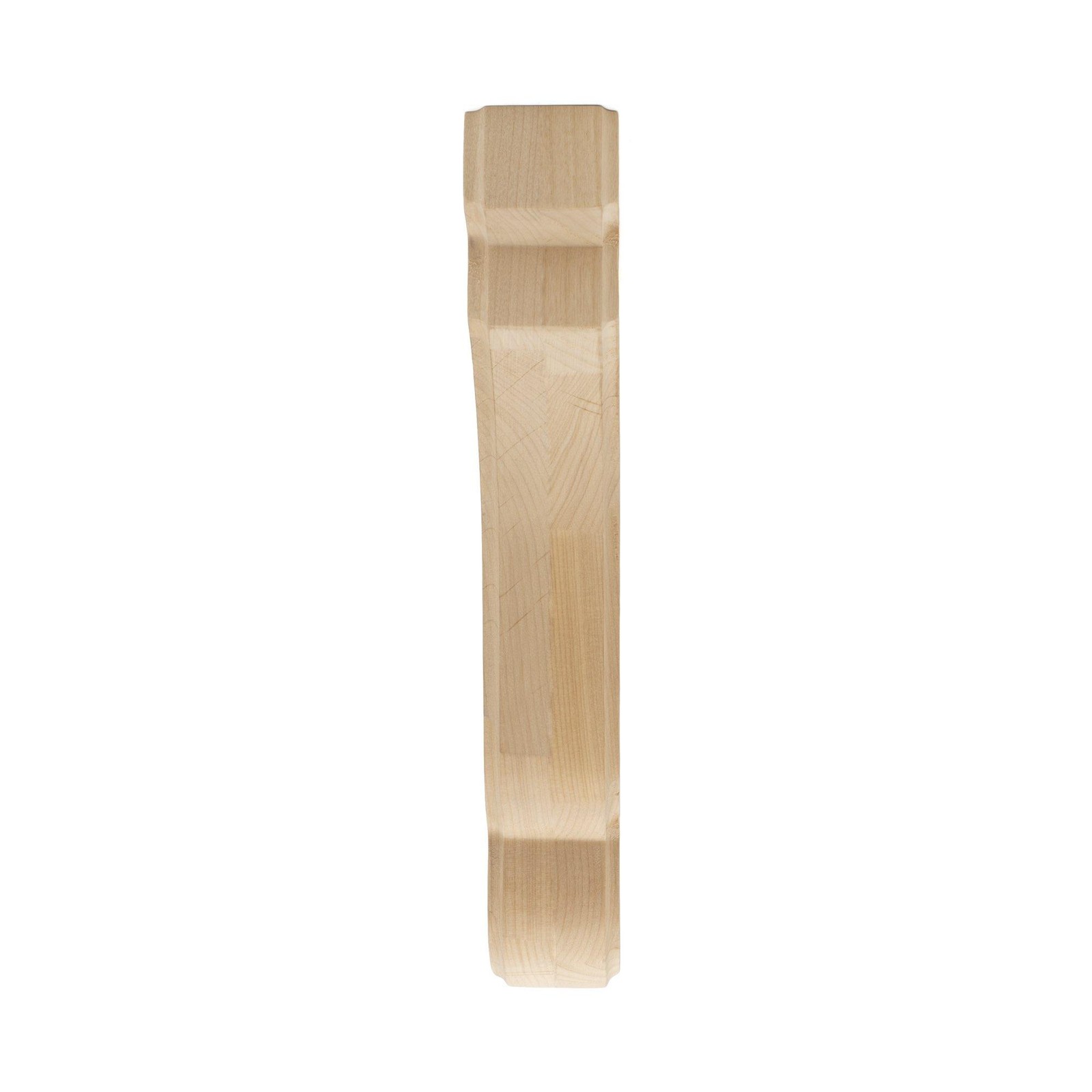 Outwater 10″ x 1-7/8″ x 7″ Unfinished Small Alder Traditional Backet Corbel