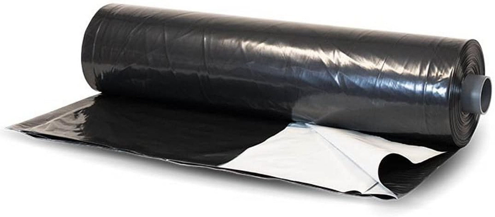 – Black & White Greenhouse Plastic Sheeting – 6 Mil – (10′ X 10′) – 90% Reflecti