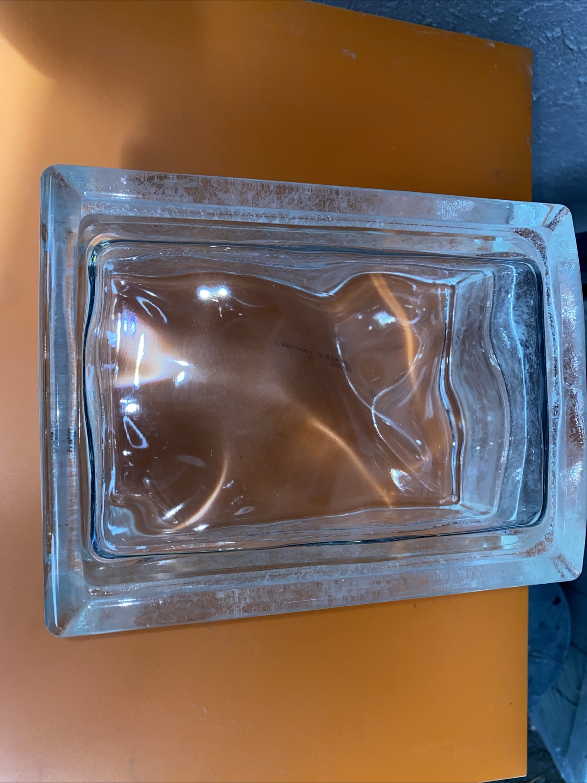 Pittsburgh Corning Glass Block 6x8x4 Decora Arque NEW NOS