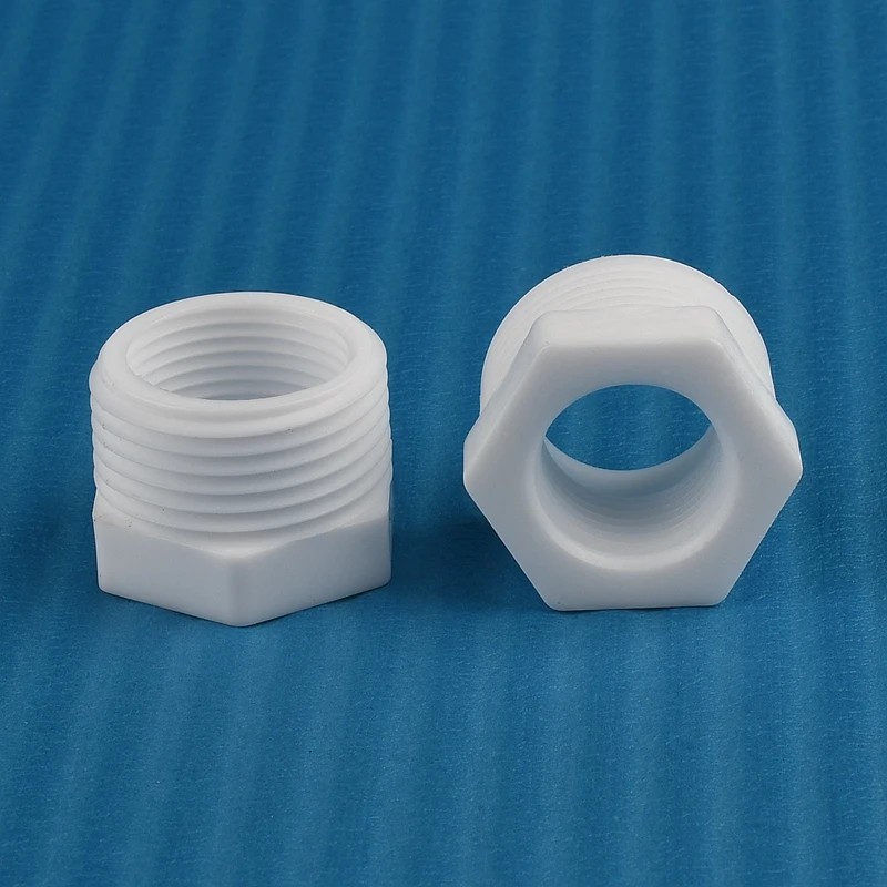 Plastic Threaded Bushing Connector 3/8“ 1/4“ 1/8“1/2″ 3/4″ 1”Straight Male/Fema
