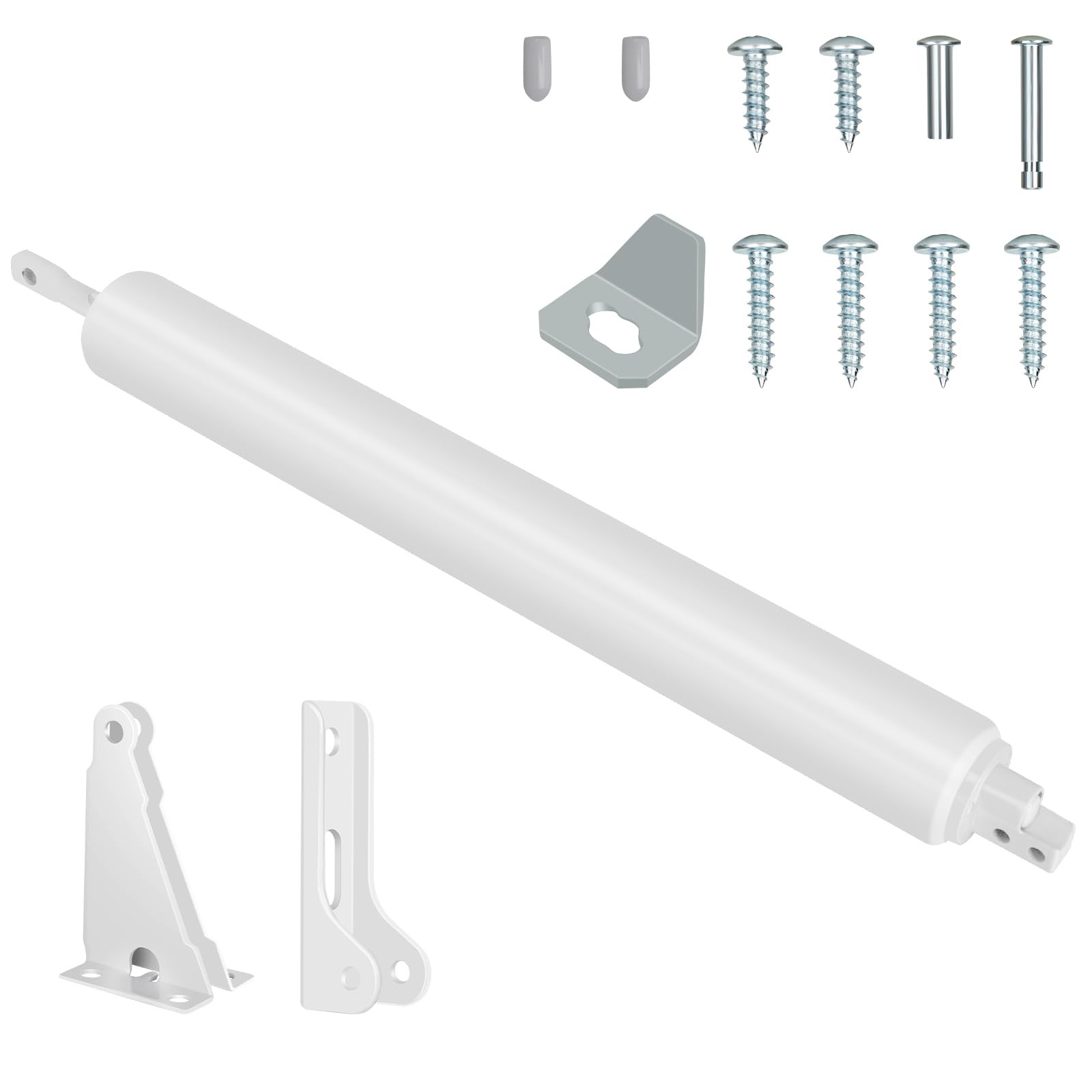 Heavy Duty Storm Screen Door Closer Compatible With Andersen/Emco White 1 PC