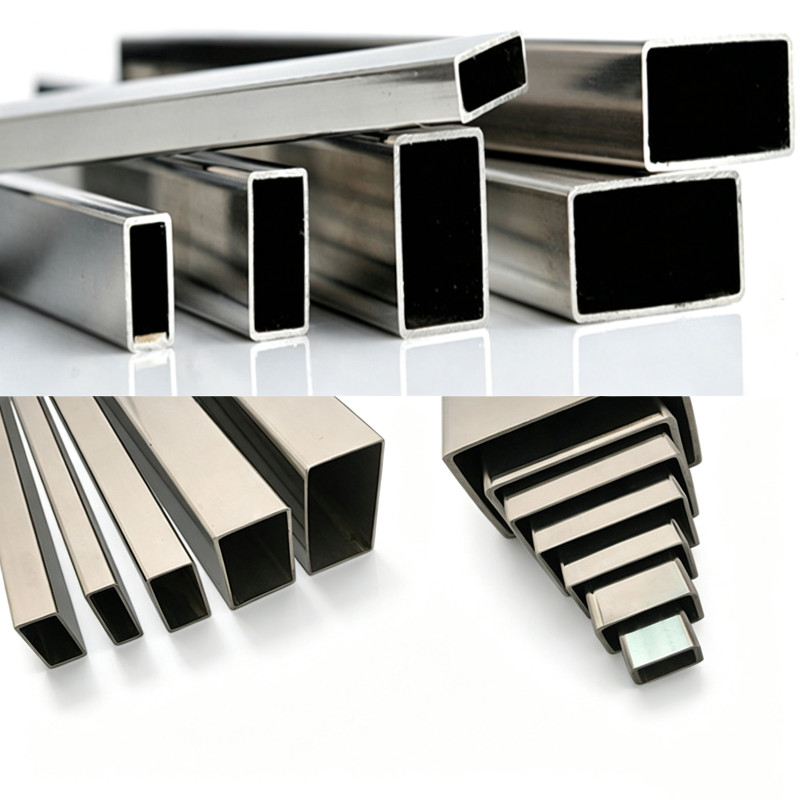 Stainless Steel 304 Square/Rectangular Tube Hollow Box Section Pipe 300mm Length