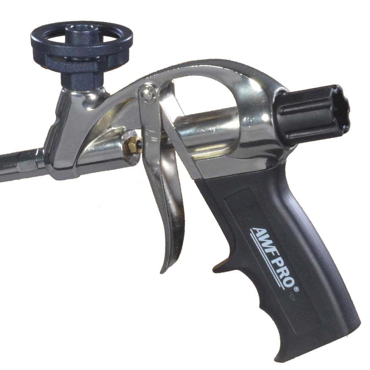 AWF PRO Spray Foam Gun, PTFE Non Stick Coated Adapter Basket, Pack of 12