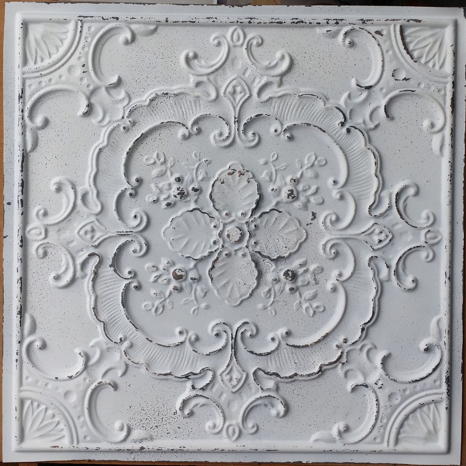 Decorative Ceiling tile false tin distress crack bar wall panels PL19 10pcs/lot