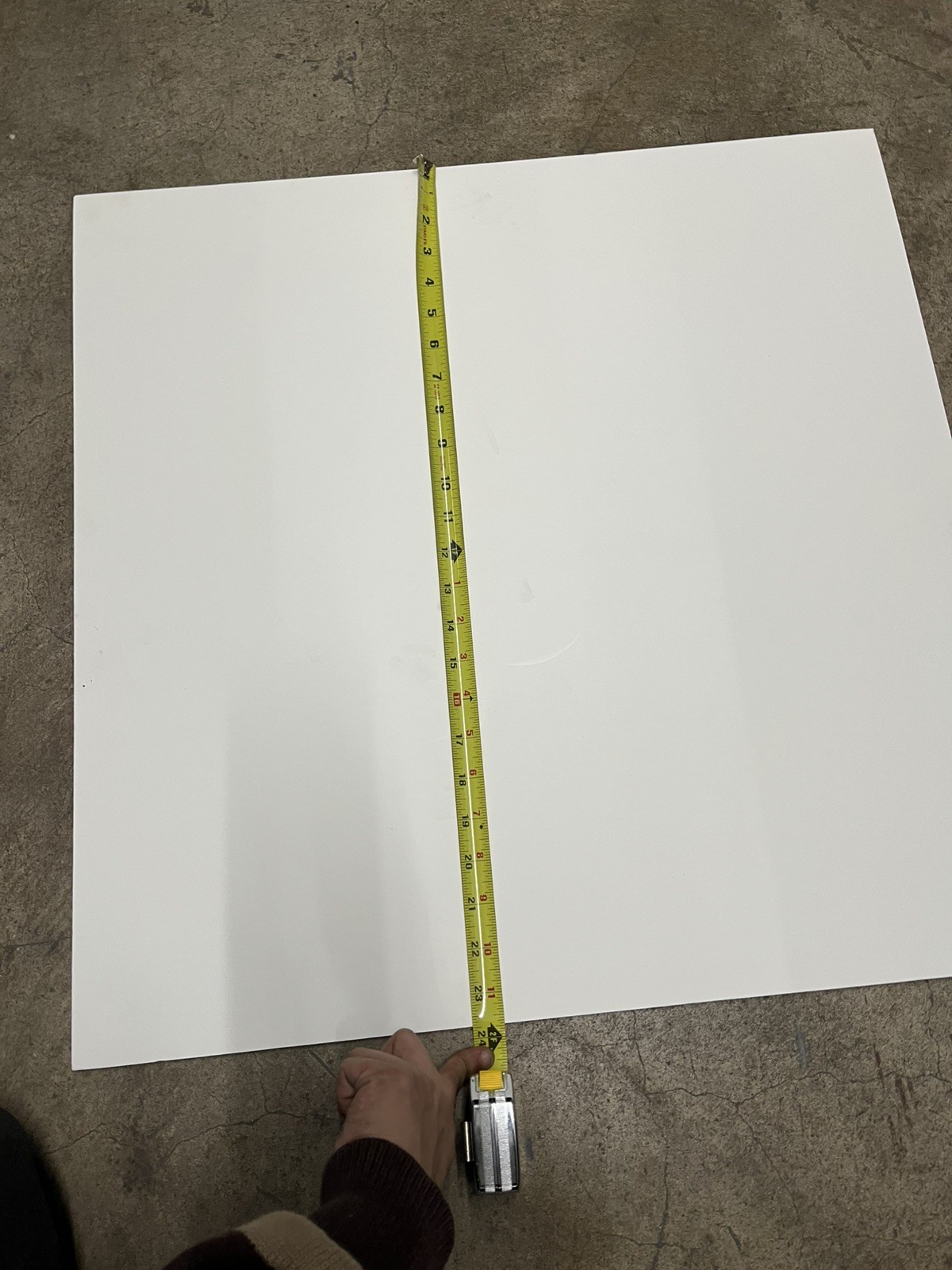 Art3d 12-Pack Smooth Drop Ceiling Tile 2ft x 2ft PVC Ceiling Panel 48 sq ft NIOB