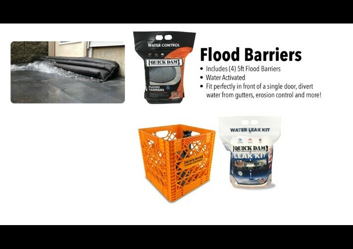 Quick Dam Emergency Flood Pump Kit, 5 Pieces QDPK1