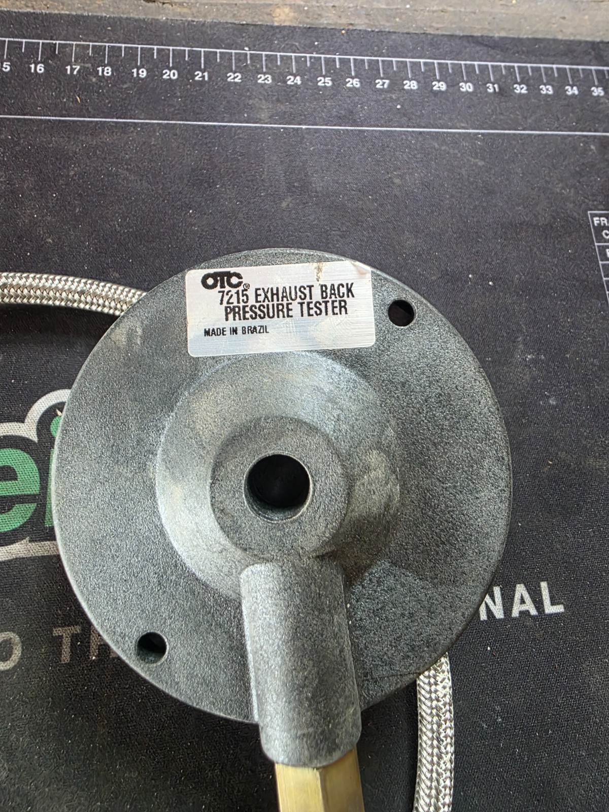 OTC 7215 OTC EXHAUST BACK PRESSURE GAUGE
