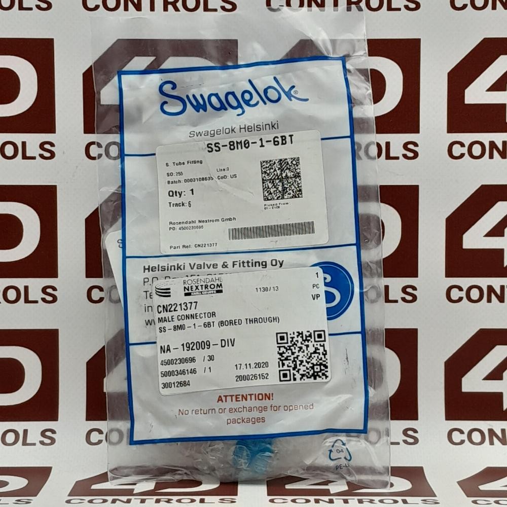 SS-8MO-1-6BT | Swagelok | Ss Swagelok Tube Fitting, Sealed