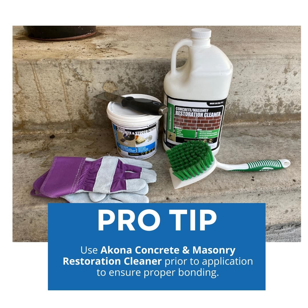 Premixed Concrete Stucco Patch Patching Material For Exterior Interior Use R