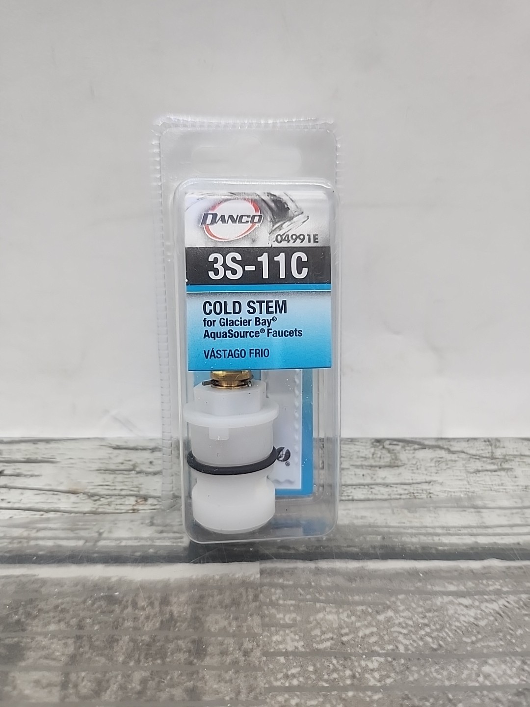 Danco Cold Faucet Stem Plastic White 04991E for Aquasource and Glacier Bay [114]