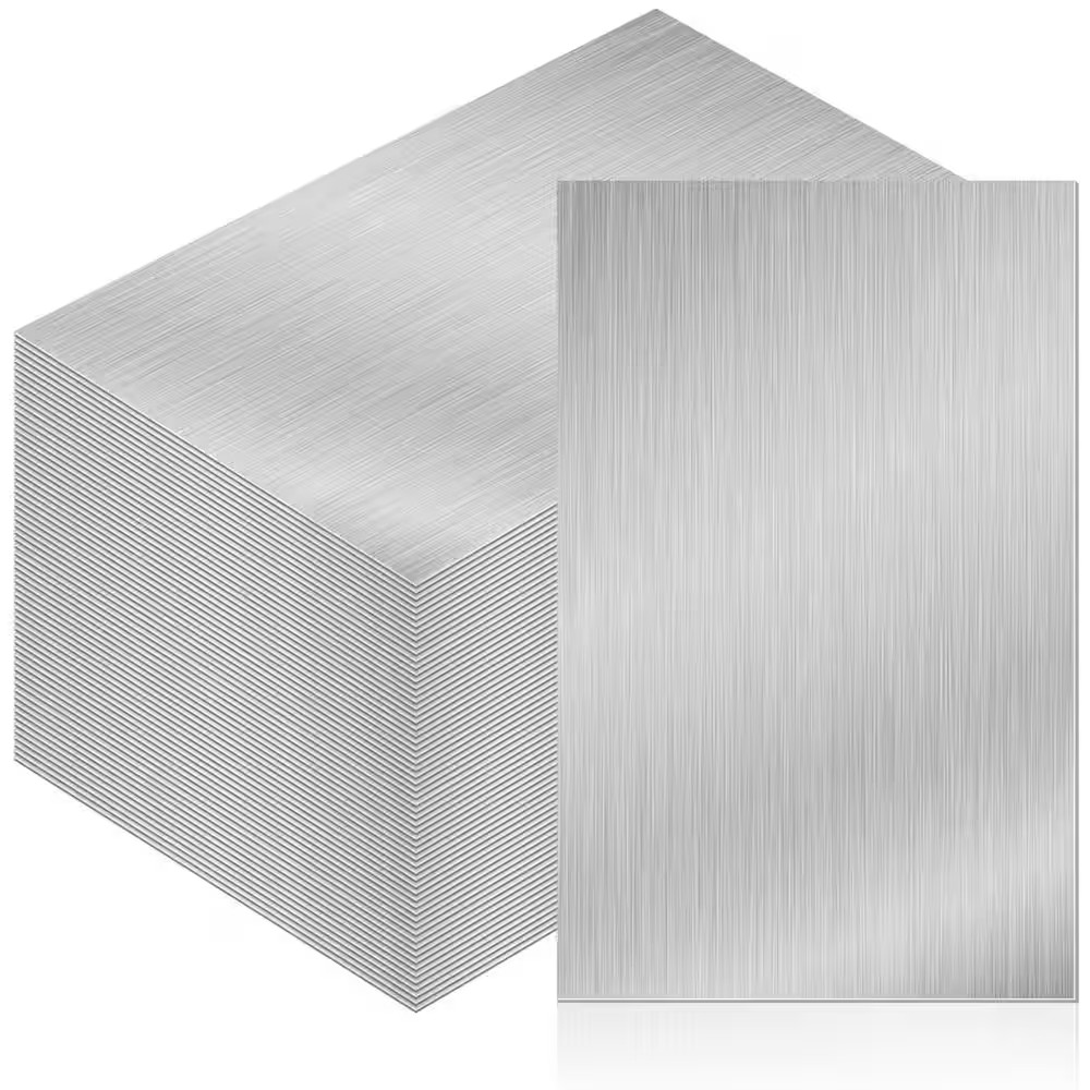 0.41 Ft X 0.58 Ft Aluminum Roof Panels, 0.0078In Thick Silver Metal Roof Flashin