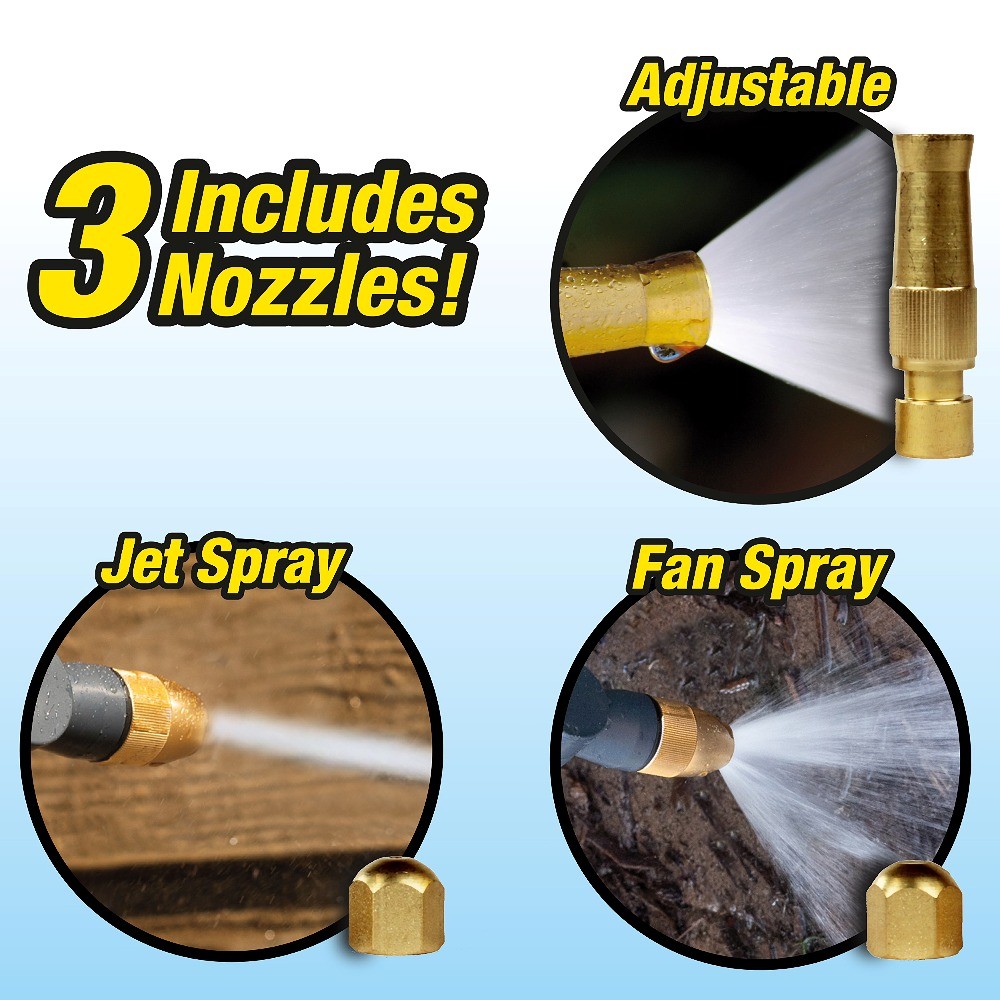 X3, Turn Any Hose Into A Power Washer