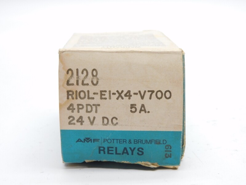 POTTER&BRUMFIELD R10L-E1X4-V700 24VDC 5A NSMP