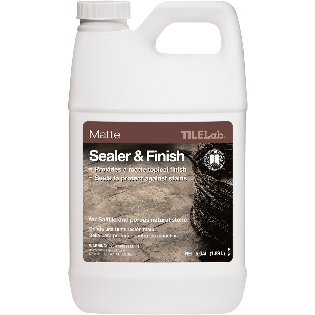 Custom Building Products TILELab 1/2 Gal. Matte Tile Sealer & TLMTSSHG Custom