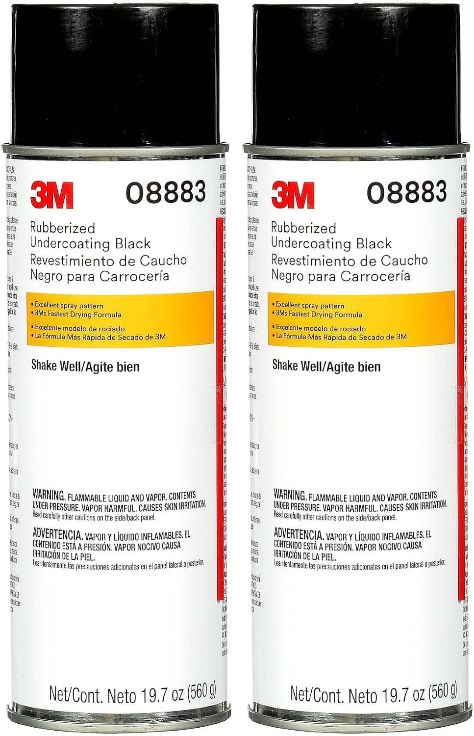Rubberized Undercoating Aerosol Spray, 08883, 19.7 Oz, Textured Finish, Anti-Cor