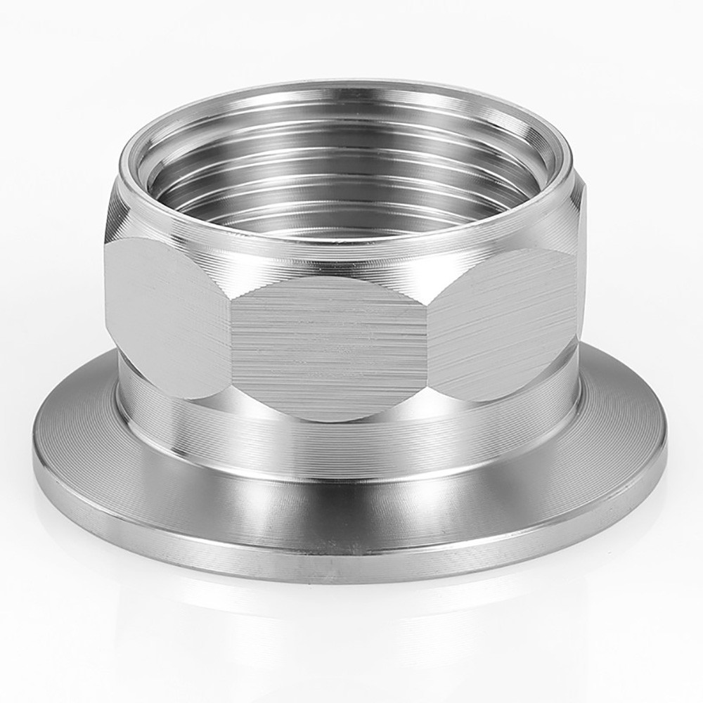 Female Thread Tri Clamp Adapter Sanitary Ferrule Fitting A2/A4 Stainless Steel