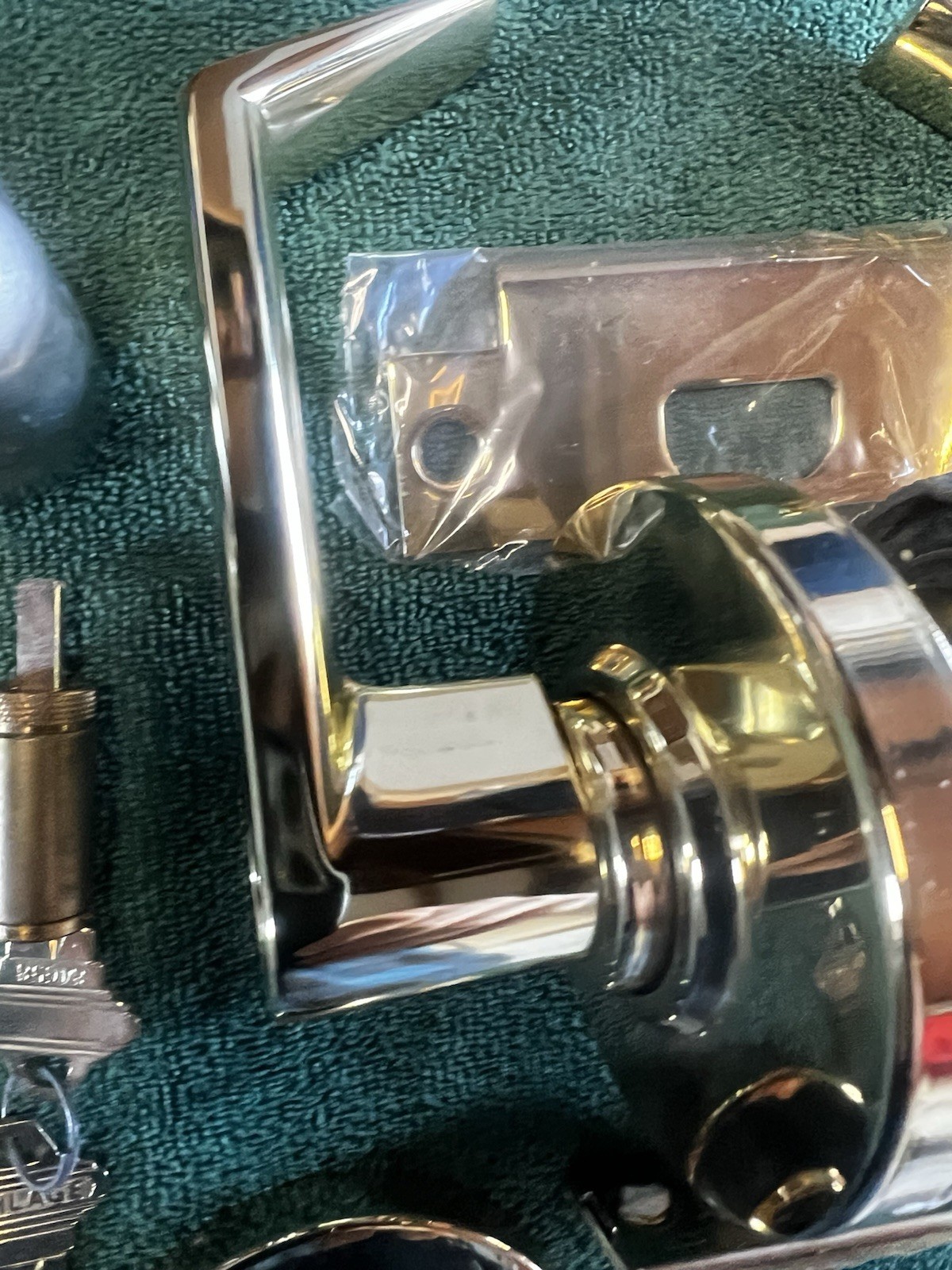 Schlage D70 RHODES 605 Classroom Cylindrical Lever Lock BRASS 2-3/4″ Backset
