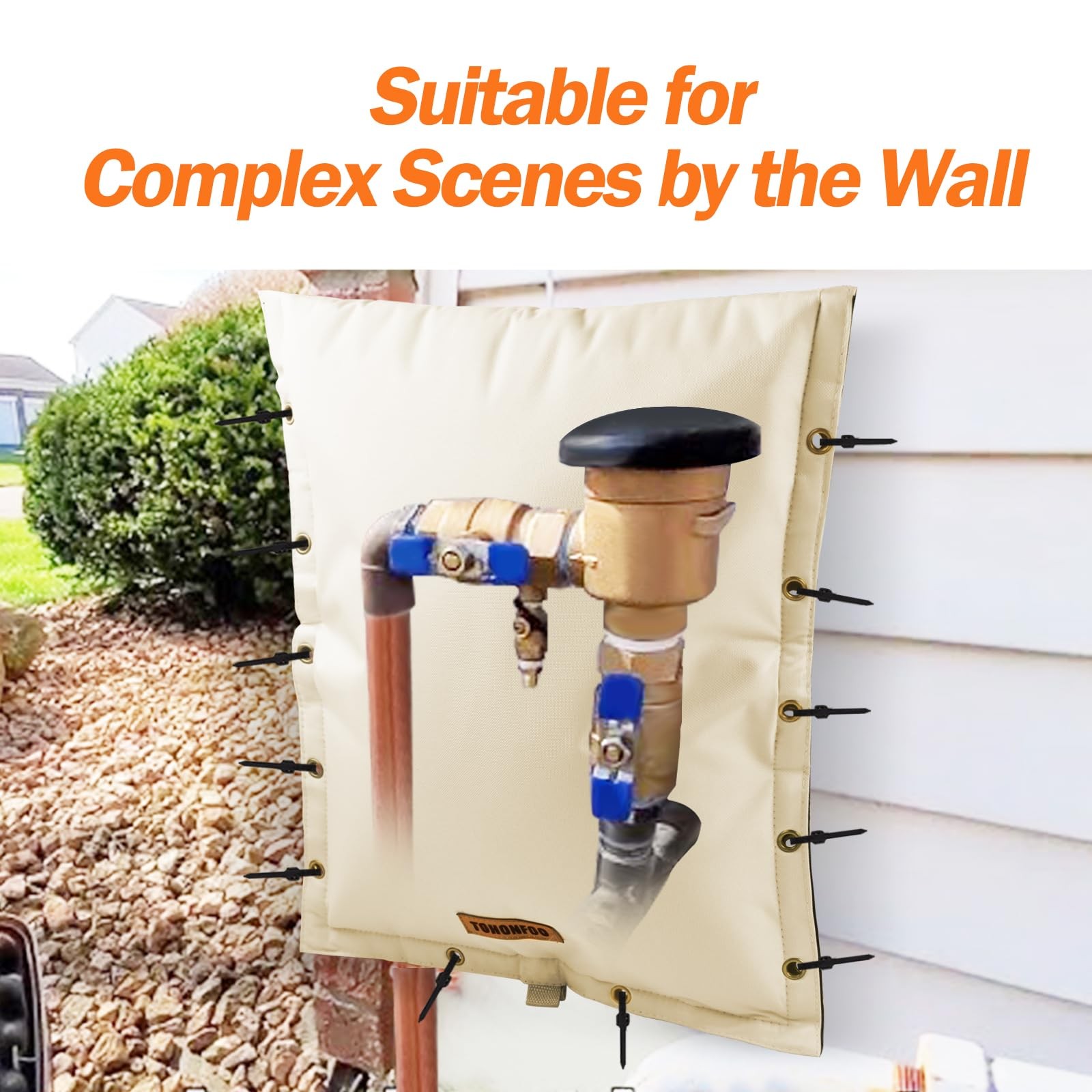 Tohonfoo 3-Way Opening Backflow Preventer Pipe Insulation 5F – Valve