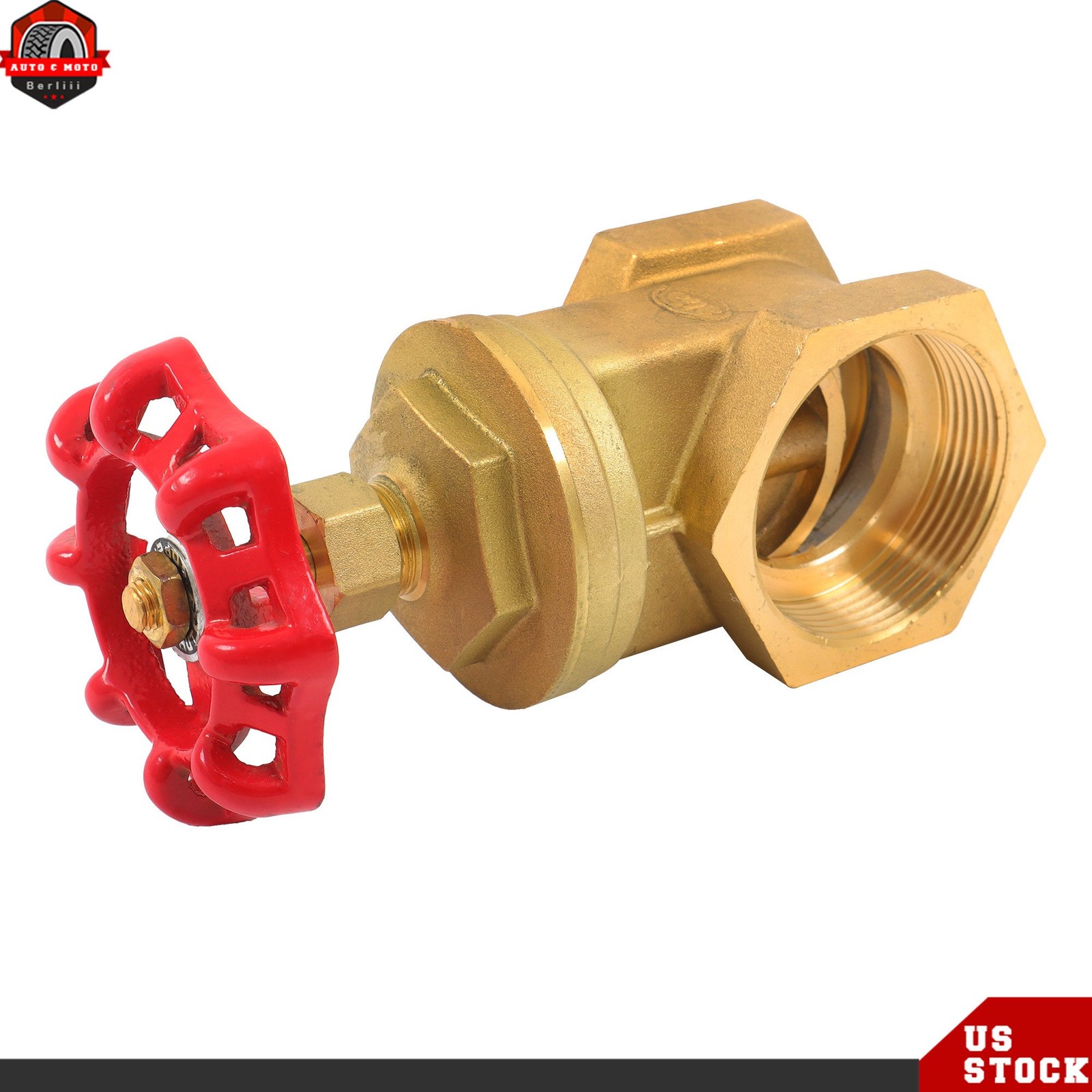 NPT Brass Female Threaded Rotary Globe Valve 2-1/2 Inch Brass Gate Valve DN65