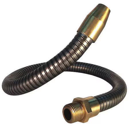 Sealflex 08-21-M-N Coolant Hose, 1/2 In.Pipe, 21 In.L, Gray