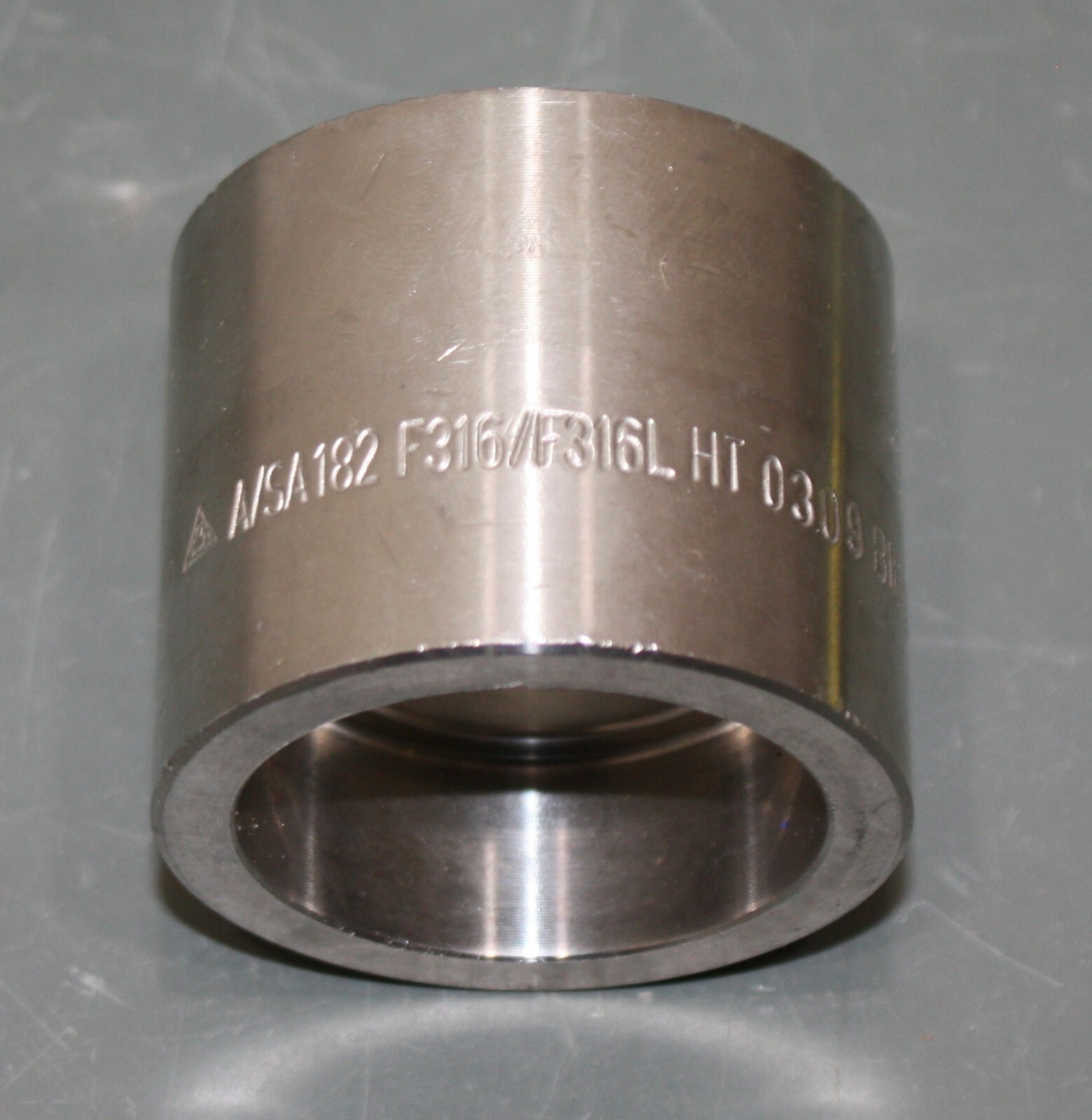 (6) Smith Cooper Socket Weld Coupling S5036CP012, 1-1/4″ Pipe Class 3000, 316 SS